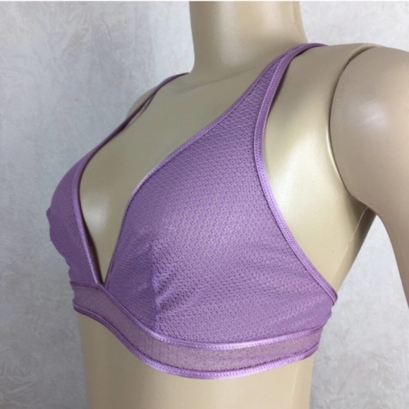 Victoria’s Secret Purple Mesh Bra - Picture 2 of 3